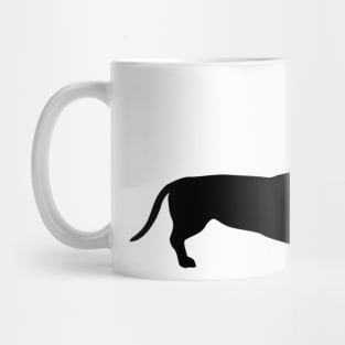 Dachshund On Birthday Party Mug